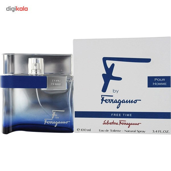 ادو تویلت مردانه سالواتوره فراگامو F By Ferragamo Free Time حجم 100ml