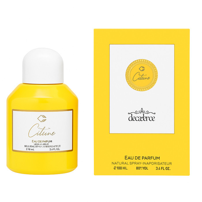 ادوپرفیوم زنانه دکادرس مدل Citrine با رایحه خنک حجم 100 میلیلیتر
