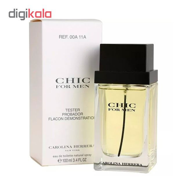 تستر ادو تویلت مردانه کارولینا هررا مدل Chic حجم 100 میلی لیتر