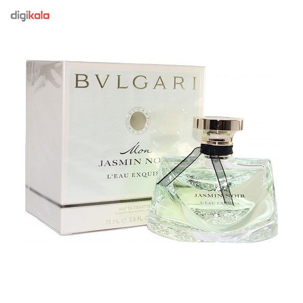 ادو تویلت زنانه بولگاری مدل Mon Jasmin Noir L'Eau Exquise حجم 75 میلی لیتر