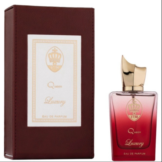 ادوپرفیوم زنانه لوئیز آلاویا مدل Queen Luxury با رایحه گرم حجم 85 میلیلیتر