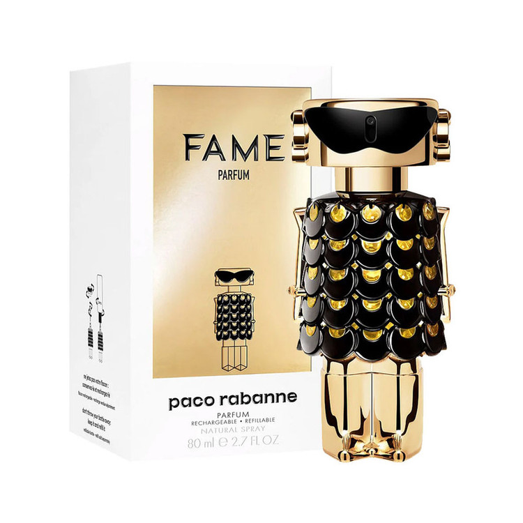 ادوپرفیوم زنانه پاکو رابان مدل Fame با رایحه گرم حجم 80 میلیلیتر