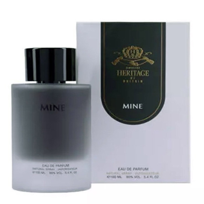 دو پرفیوم مردانه هریتیج مدل Mine با رایحه گرم حجم 100 میلی لیتر