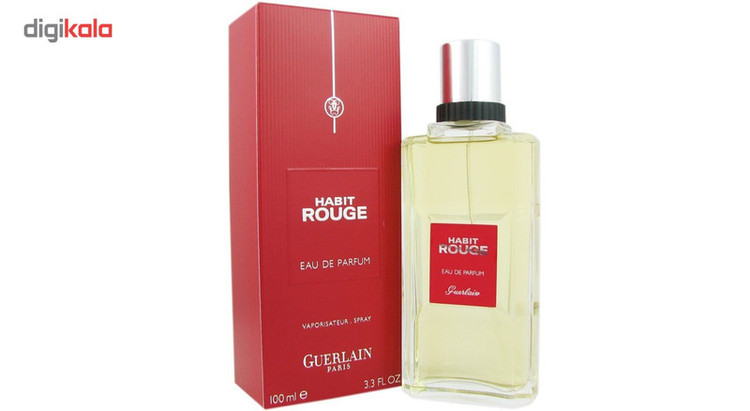 ادو پرفیوم مردانه گرلن مدل Habit Rouge حجم 100 میلی لیتر