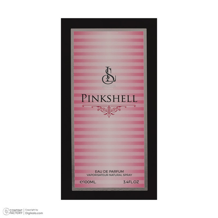 ادوپرفیوم زنانه اسپرینگ لیلیز مدل Pinkshell با رایحه خنک حجم 100 میلیلیتر