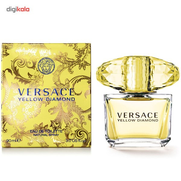 ادو تویلت زنانه ورساچه مدل Yellow Diamond حجم 90 میلی لیتر