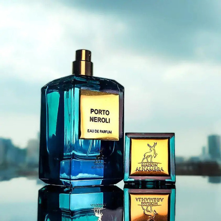 ادوپرفیوم الحمبرا مدل porto Neroli حجم 80 میلیلیتر