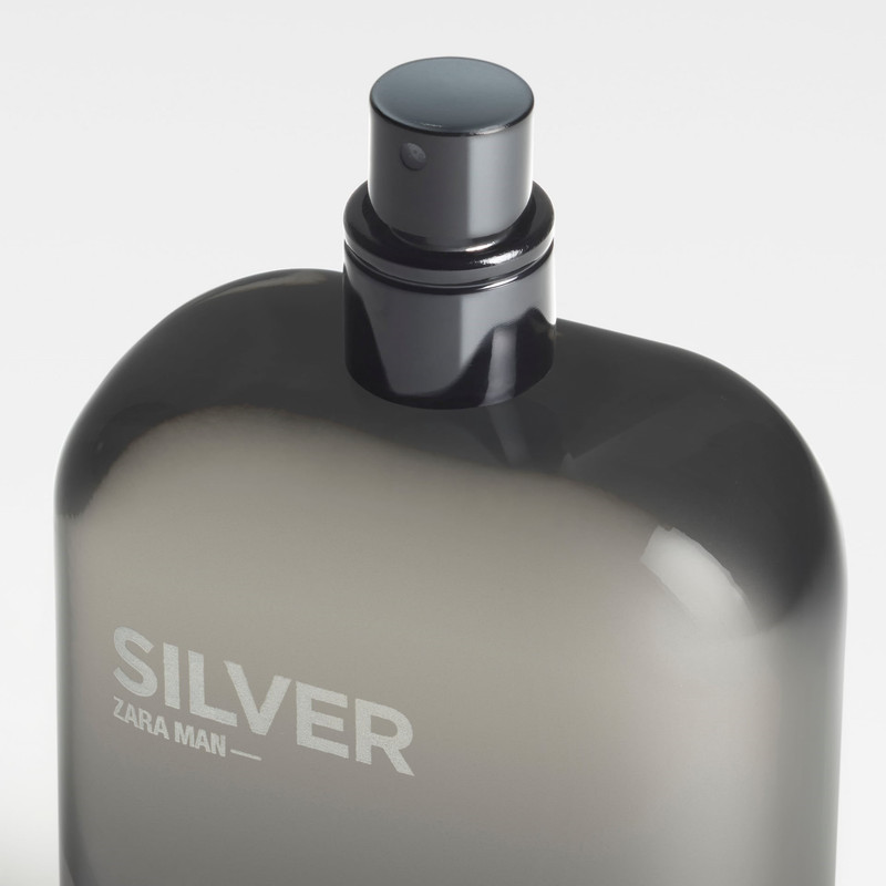 ادو تویلت مردانه زارا مدل MAN SILVER حجم 80 میلی لیتر