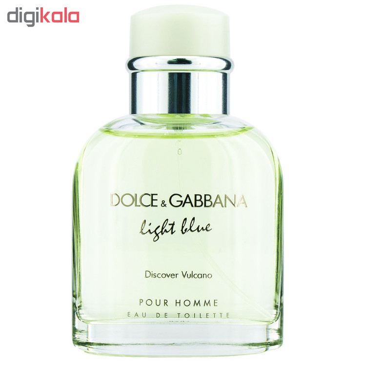 ادو تویلت مردانه دولچه اند گابانا مدل Light Blue Discover Vulcano حجم 125ml