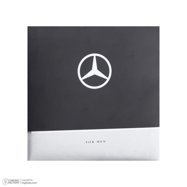 ست ادوتویلت مردانه مرسدس بنز مدل 1001 حجم 120 میلی لیتر به همراه استیک دئودورانت مردانه مرسدس بنز مدل For Men وزن 75 گرم