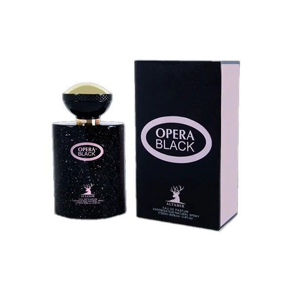 ادوپرفیوم زنانه اسپیگان مدل OPERA BLACK با رایحه گرم و شیرین حجم 100 میلیلیتر