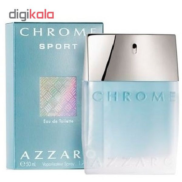 ادو تویلت مردانه آزارو مدل Chrome Sport