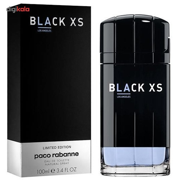 ادو تویلت مردانه پاکو رابان مدل Black XS Los Angeles for Him حجم 100 میلی لیتر