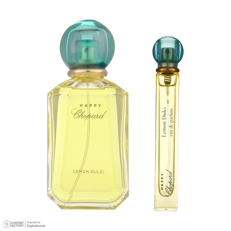 ست ادوتویلت زنانه شوپارد مدل Lemon Dulci حجم 100 میلی لیتر به همراه عطر جیبی زنانه شوپارد مدل Lemon Dulci حجم 10 میلی لیتر