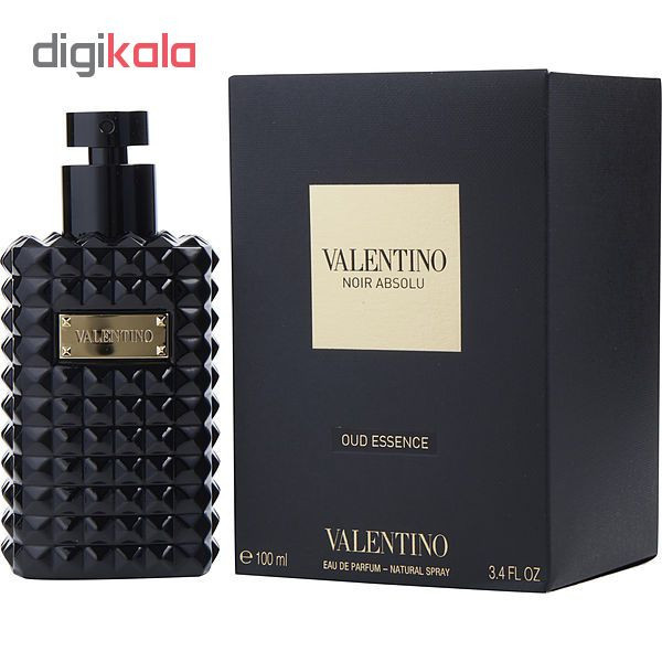 ادوپرفیوم ولنتینو مدل noir absolu oud essence حجم ۱۰۰ میلی لیتر