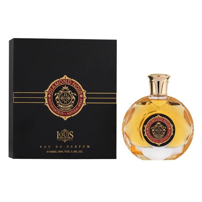 ادوپرفیوم زنانه لوئیز آلاویا مدل DIAMOND NOIR با رایحه گرم و شیرین حجم 100 میلیلیتر