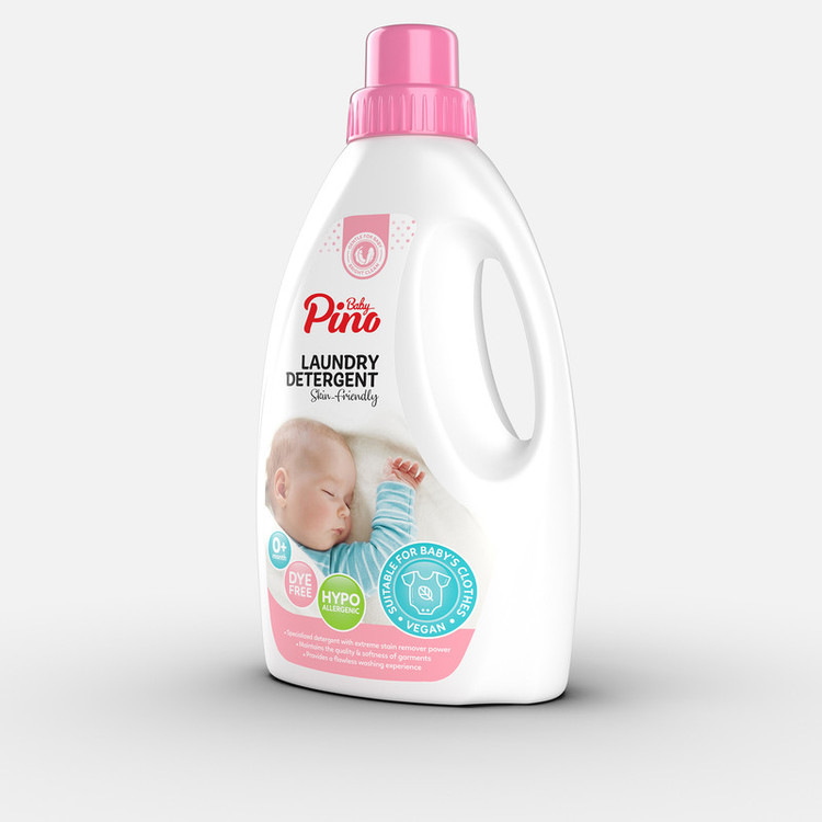 مایع لباسشویی نوزاد و کودک پینو بیبی مدل PINK حجم 2000 میلی لیتر بسته 2 عددی