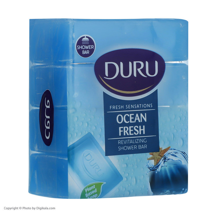 صابون شستشو دورو مدل Ocean Fresh تحت لیسانس وزن150 گرم بسته 4 عددی