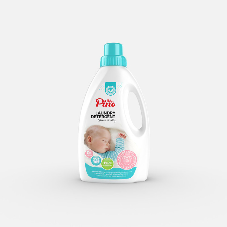 مایع لباسشویی نوزاد و کودک پینو بیبی مدل 002 حجم 1000 میلی لیتر بسته 3 عددی