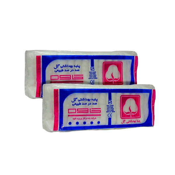 پنبه آرایشی کاوه مدل گل بسته 2 عددی