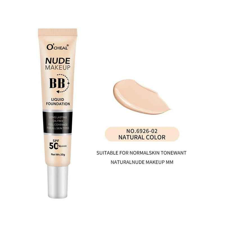 کرم پودر BB مایع SPF50 اوچیل مدل profesional شماره 02 مناسب برای انواع پوست وزن 30 گرم