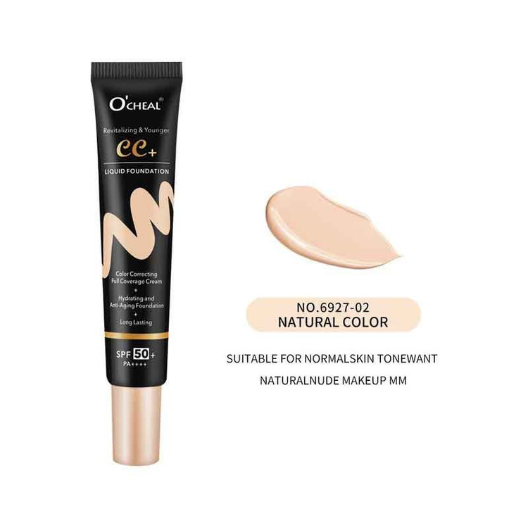 کرم پودر CC مایع SPF50 اوچیل مدل profesional شماره 02 مناسب برای انواع پوست حجم 30 میلی لیتر