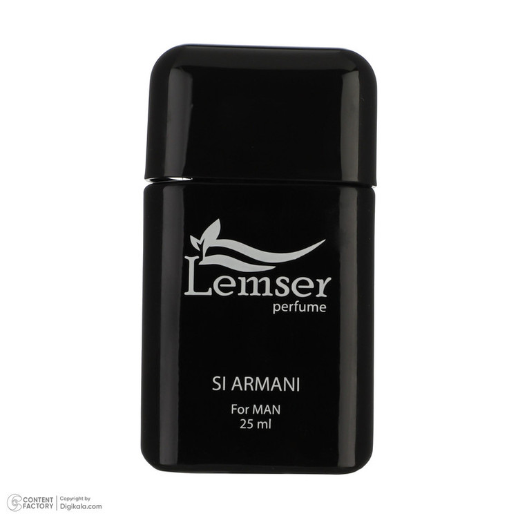 عطر جیبی مردانه لمسر مدل Si Armani حجم 25 میلی لیتر