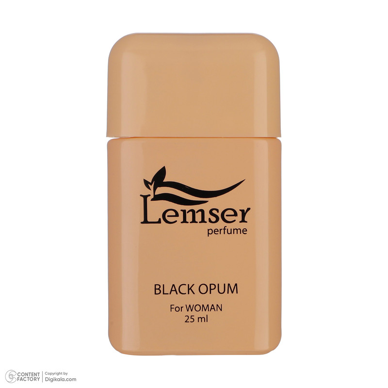 عطر جیبی زنانه لمسر مدل BLACK OPUM حجم 25 میلی لیتر