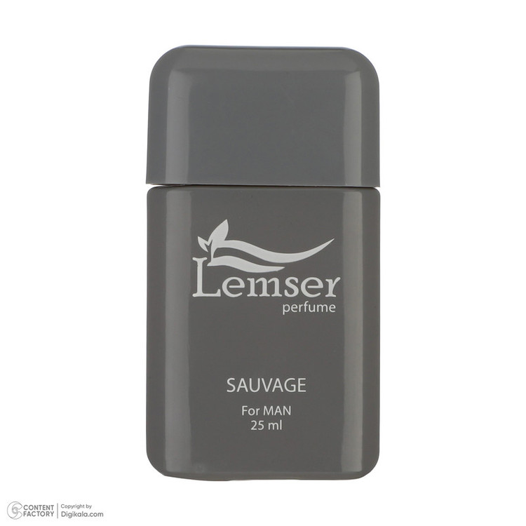 عطر جیبی مردانه لمسر مدل Sauvage حجم 25 میلی لیتر