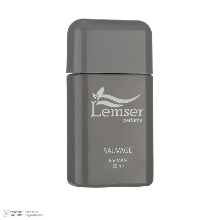 عطر جیبی مردانه لمسر مدل Sauvage حجم 25 میلی لیتر