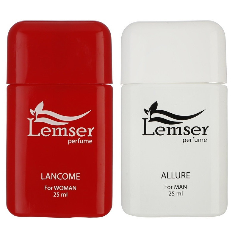 عطر جیبی لمسر مدل Allure - LANCOME حجم 25 میلی لیتر مجموعه دو عددی