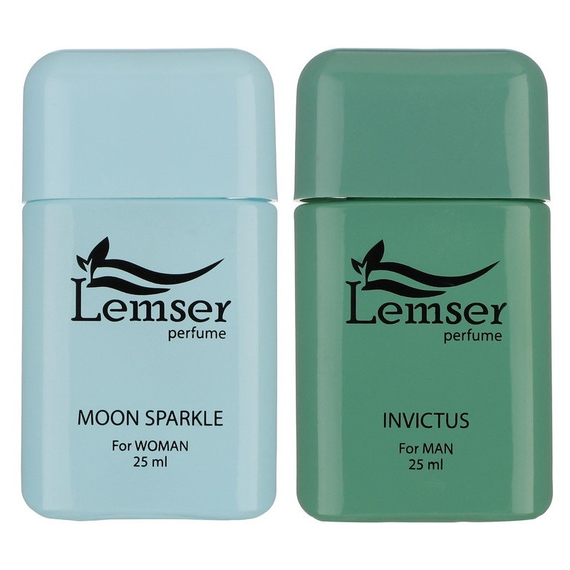 عطر جیبی لمسر مدل MOON SPARKLE - Invictus حجم 25 میلی لیتر مجموعه دو عددی