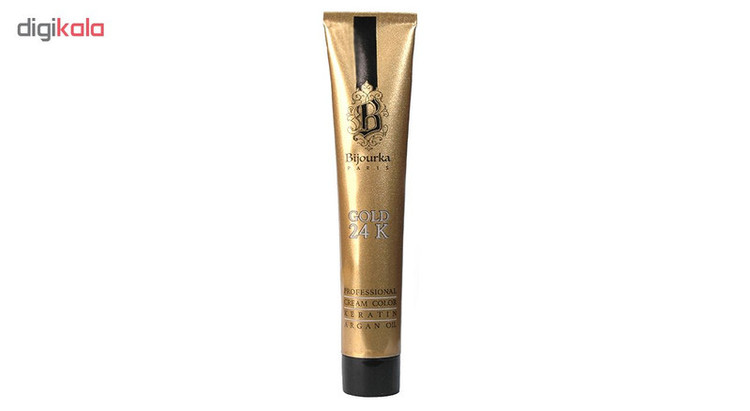 رنگ موی بیجورکا سری Gold 24K شماره 5 حجم 100 میلی لیتر رنگ قهوه ای روشن