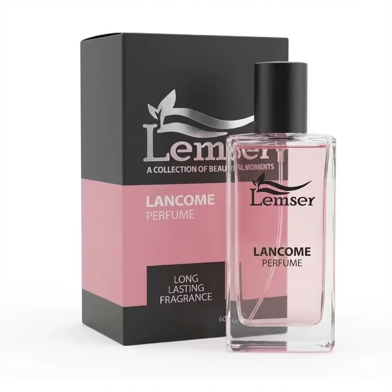 پرفیوم زنانه لمسر مدل Lancome با رایحه گرم حجم 60 میلی‌لیتر