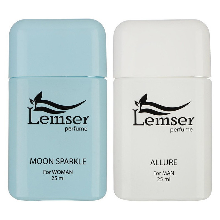 عطر جیبی لمسر مدل MOON SPARKLE - Allure حجم 25 میلی لیتر مجموعه دو عددی
