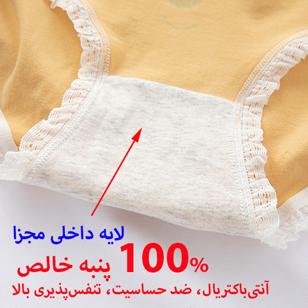 شورت زنانه مدل Relax بسته 5 عددی