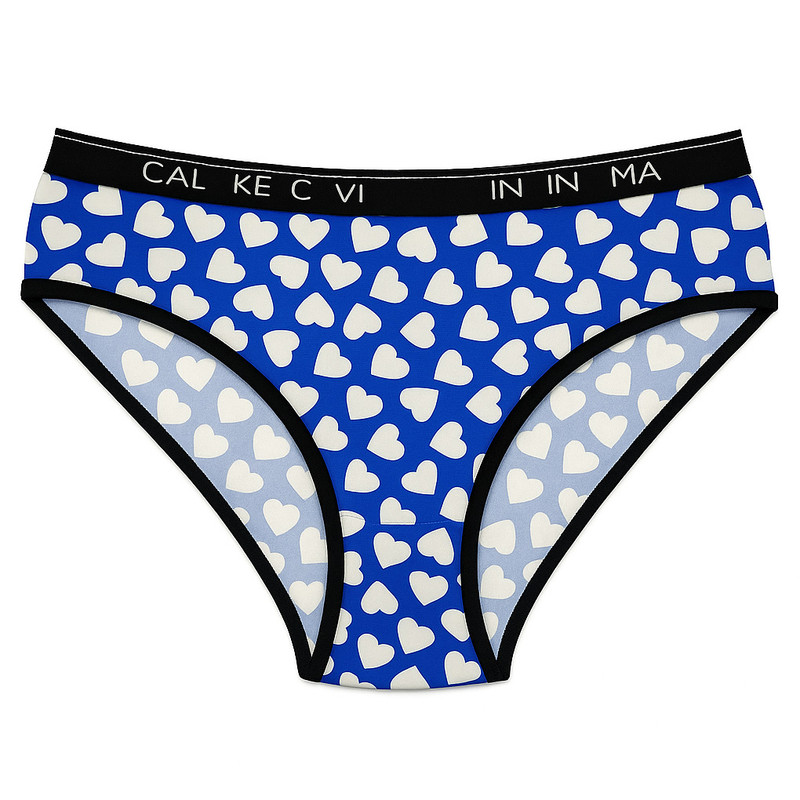 شورت زنانه ماییلدا طرح قلب قلبی کد 5556