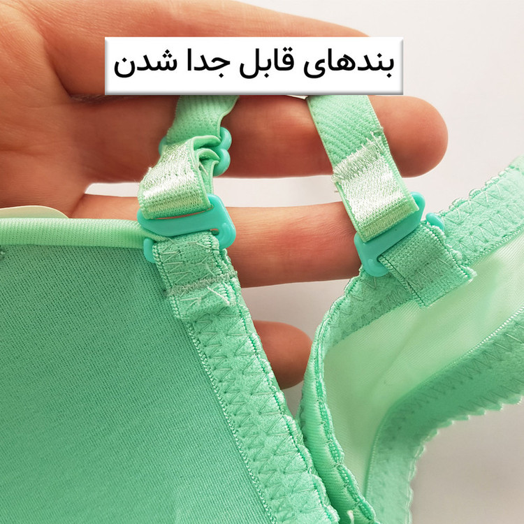 ست شورت و سوتین زنانه لناژنکن مدل فنردار کد 5571-6