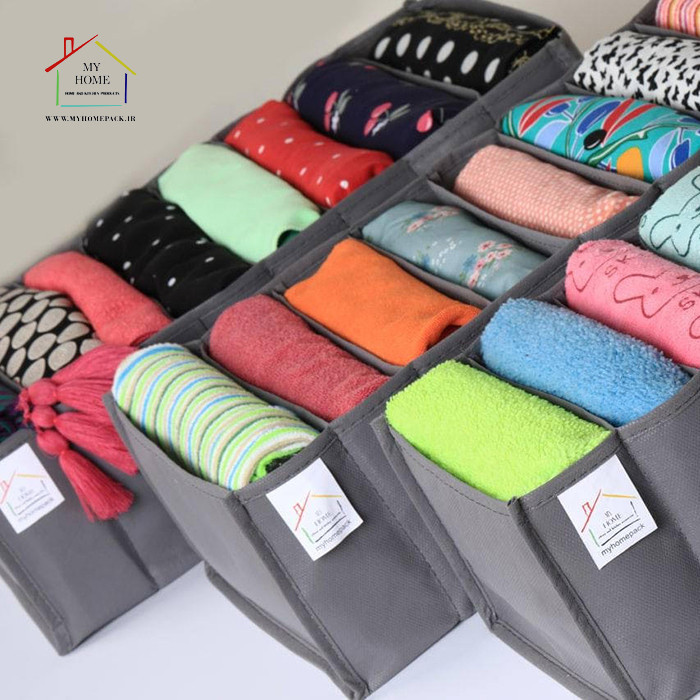 نظم دهنده کشو مای هوم مدل سیلور بسته 4 عددی