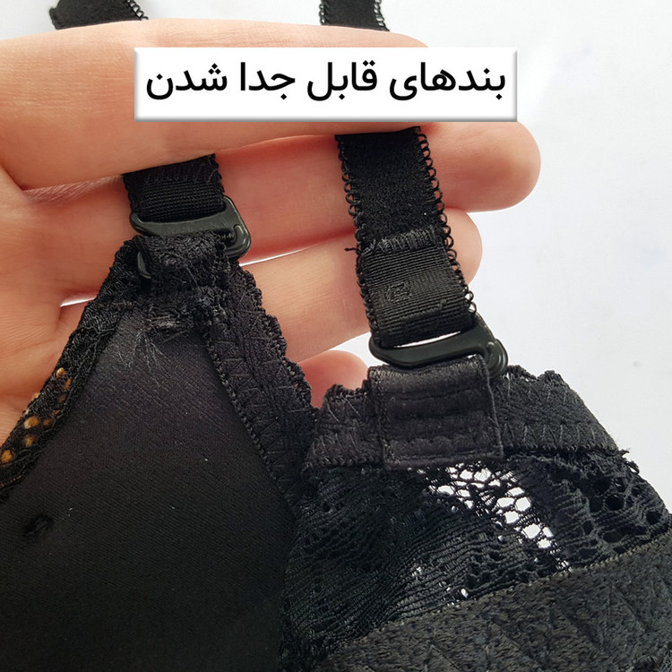 ست شورت و سوتین زنانه پانیذ مدل اسفنجی پوش آپ فنردار طرح پلنگی کد 5571-3