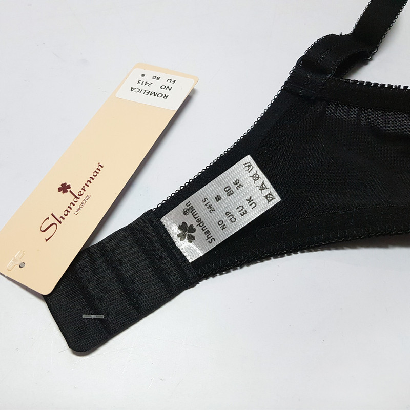 سوتین فنردار ساده با بند ساده زنانه شاندرمن مدل 5080-2415