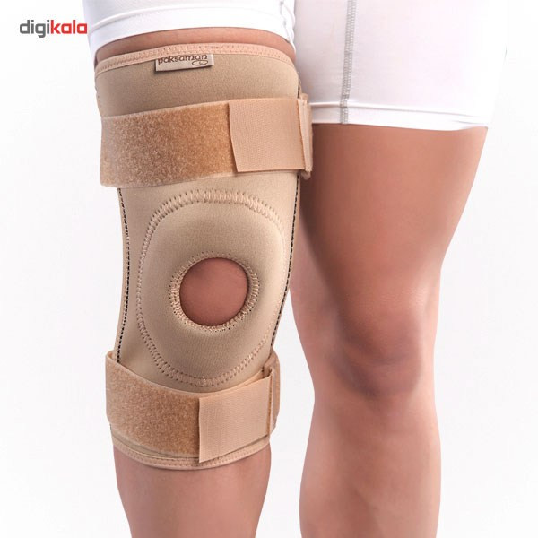 زانوبند پاک سمن مدل Neoprene With Four Spring سایز متوسط
