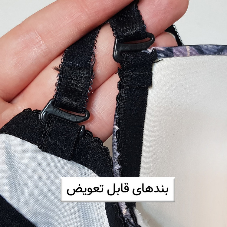 ست شورت و سوتین زنانه لناژنکن مدل اسفنجی فنردار 5740-1