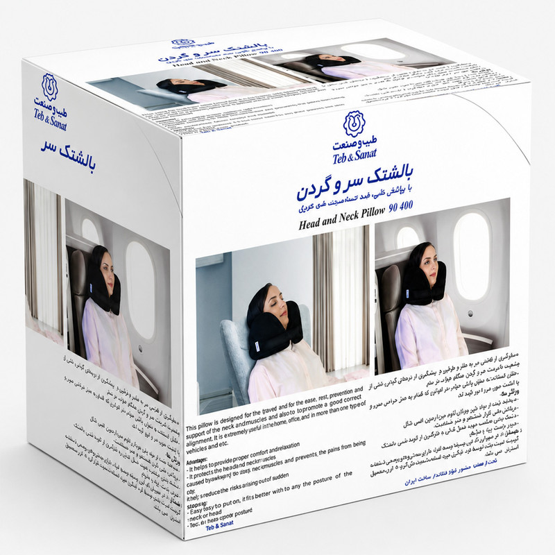 بالش دور گردنی طبی طب و صنعت مدل 90400-L