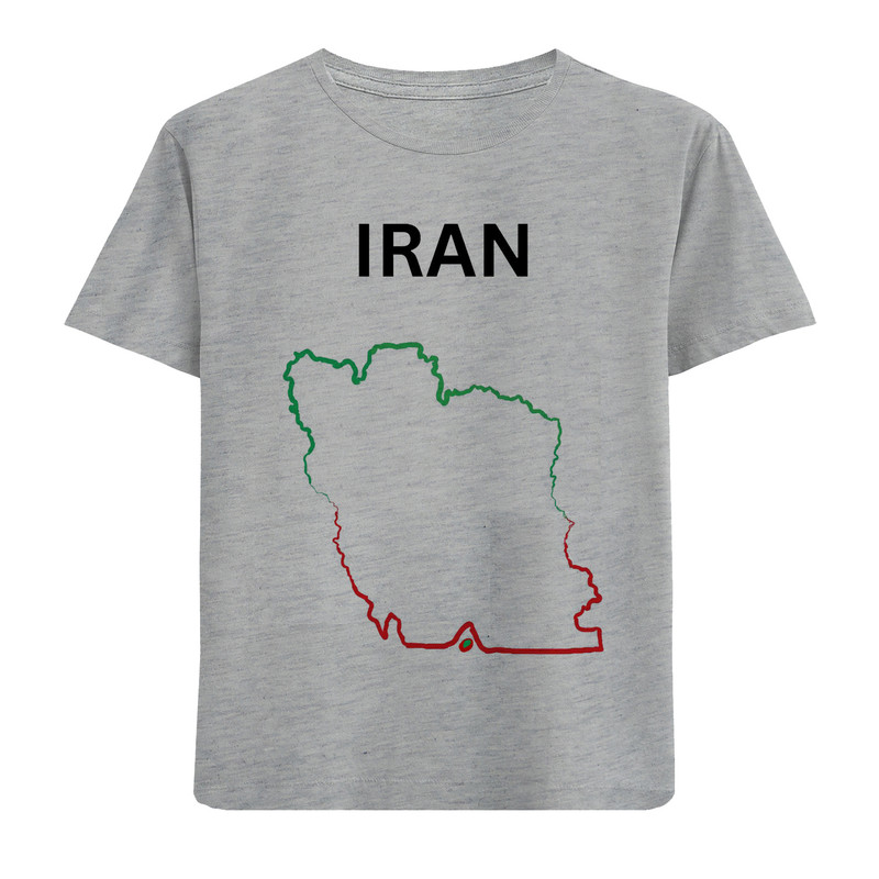 تیشرت آستین کوتاه پسرانه مدل ایران N270
