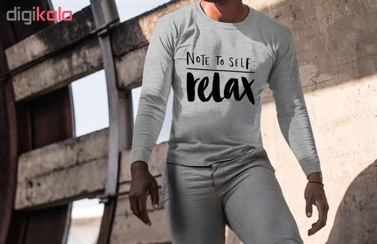 تی شرت مردانه طرح Relax کد C08