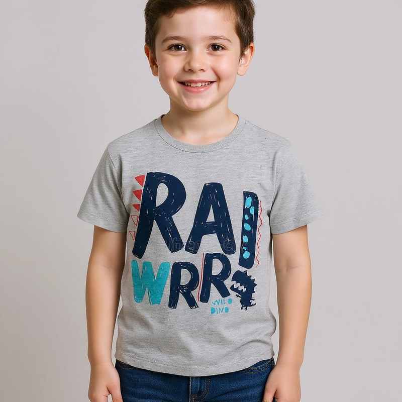 تی شرت پسرانه مدل F327 RAI