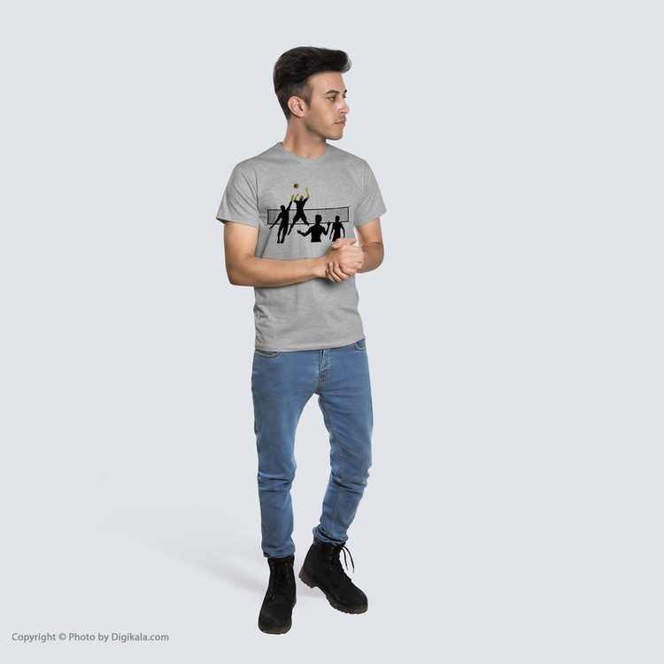 تیشرت مردانه طرح والیبال کد C05