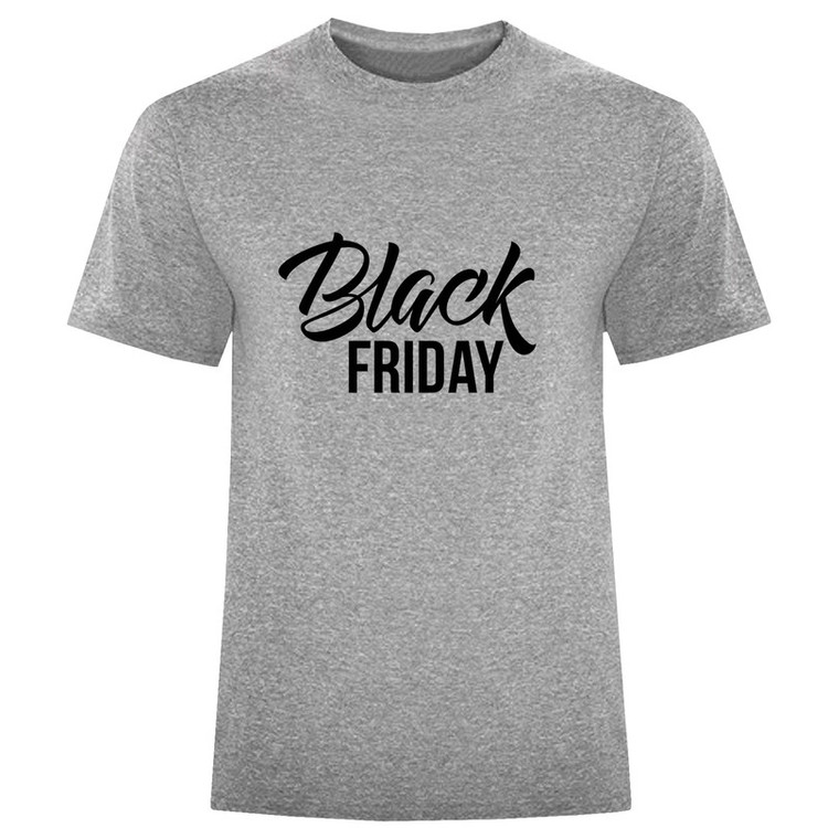 تیشرت آستین کوتاه مردانه طرح Black Friday کد F184