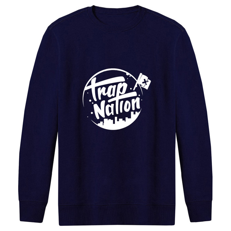 سویشرت مردانه طرح trap nation کد F292